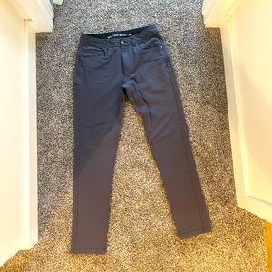 Western Rise Blue Grey Diversion Pants